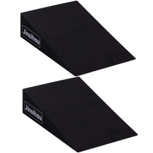 Squat Wedge Ramp NonSlip YOGA Pilates Block Slant Board Calf Stretcher Heavy Duty 2pcs EVA Foam Foot Ankle Knee Stretcher Leg Extender Incline Board