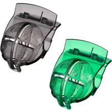 DPWOUM 2 Pcs Black and Green Golf Ball Alignment Tool Golf Ball Line Clip Liner Marker Pen Template Alignment Marks Tool for Golf Putting OnCourse A