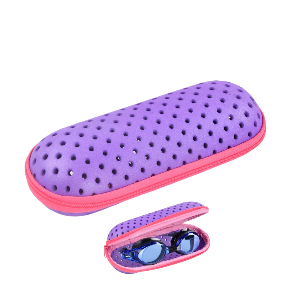Culinavog Swimming Goggles Case Swimming Goggles Case With Drainage Holes Portable Sunglasses Storage Container Lightweight Breathable Eyeglass Stor