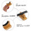 Bamboo Baseball Bat Holder Stand Desktop Display Rack Rounded Edge Design Space Saving Organizer Memorabilia Collection 4