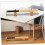 Bamboo Baseball Bat Holder Stand Desktop Display Rack Rounded Edge Design Space Saving Organizer Memorabilia Collection 5