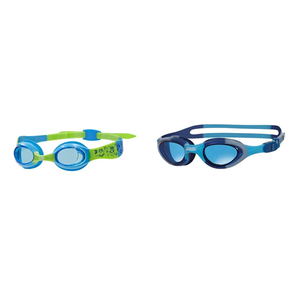 Zoggs Little Twist Kids Swimming Goggles Uv Protection Bluegreen Super Seal Kids Goggles 06 614 Years