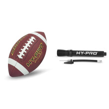 HyPro American Football Youth Size Ball NFL Fast Dual Action Portable Pump