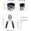 Piston Ring Installer and Compressor Tool Kit, Adjustable Carbon Steel Pliers for Engine 5