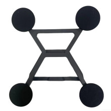 Aluminum Ceiling Bracket for Starlink Satellite Internet Lightweight 1/3 Weight Of Steel Weatherproof White/Black Mount