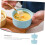 Ceramic Ramekins with Lids Oven Safe Porcelain Baking Cups for Souffle Pudding Desserts 2