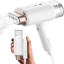 Newbealer Clothes Steamer, Portable Handheld Steamer for Clothes, 20s Fast Heat Up, 1200W 180ml Detachable Water Tank, Horizontal & Vertical Steaming