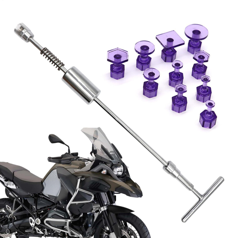 Dent Puller Auto Body Kit With Tbar 10 Tabs Paintsafe Heavyduty Car Dent Removal Tool 9070919954948