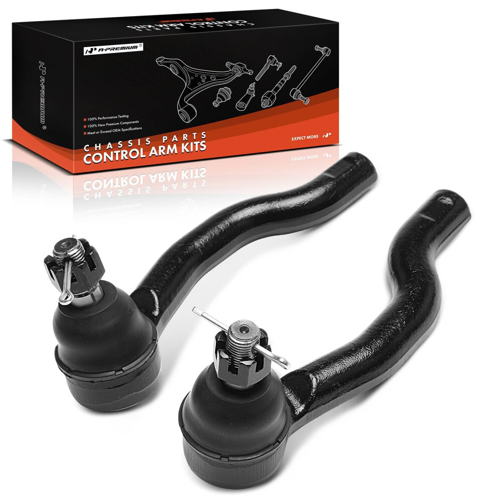 Front Outer Tie Rod Ends For Nissan Titan 20172023, Driver And Passenger Side, Precise Steering Control 9455672801270