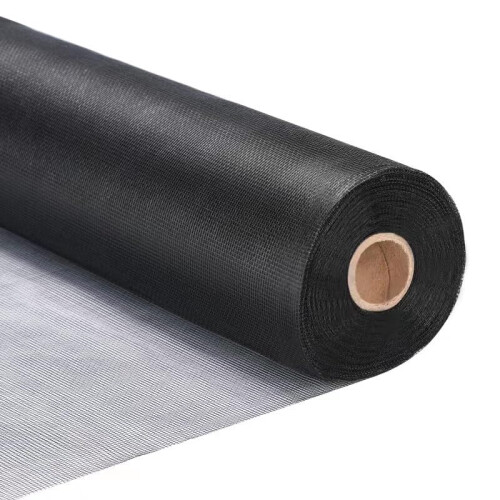 Fiberglass Window Screen Roll 36 x 100 Ft Black InsectProof Mesh for DIY Window Screen Replacement