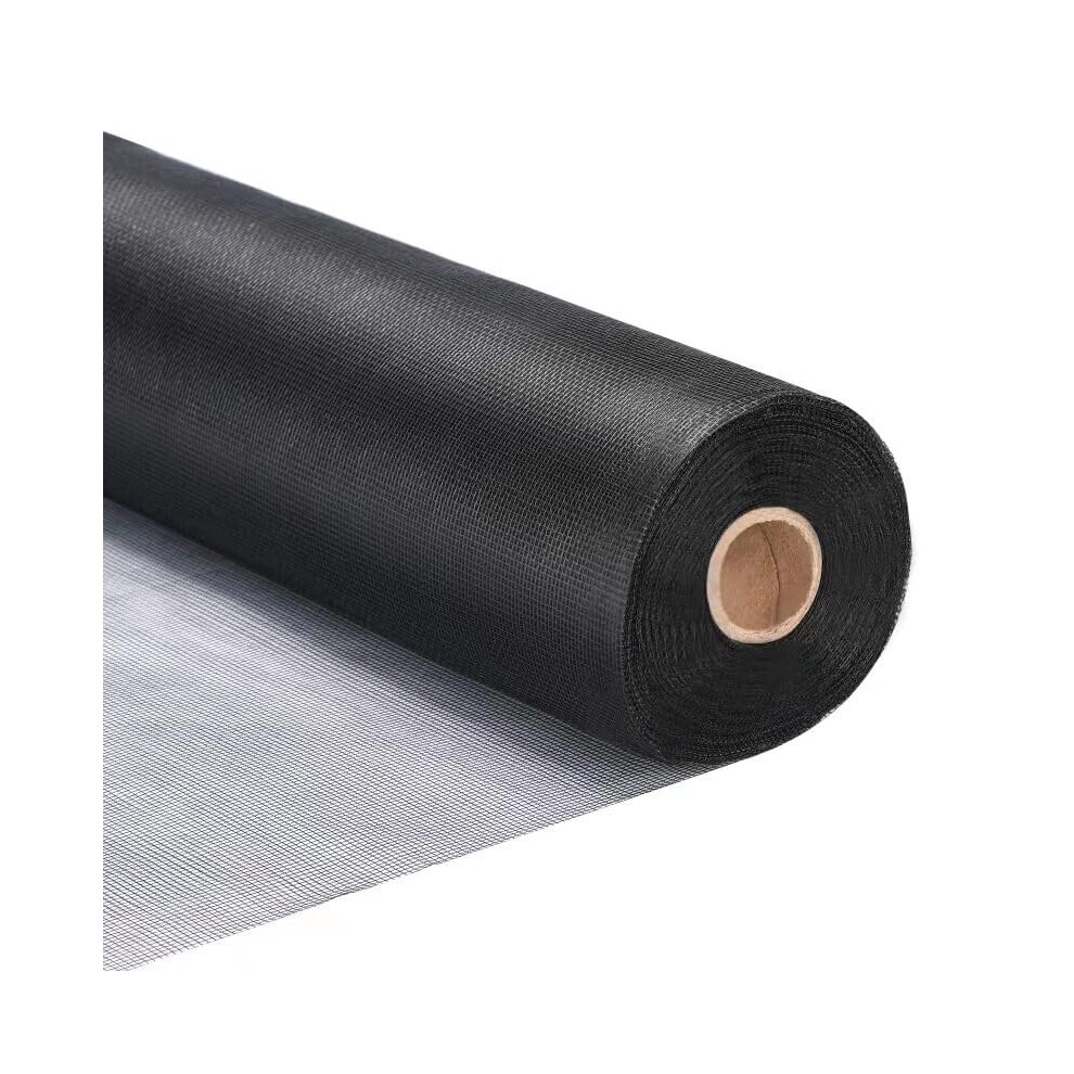 Fiberglass Window Screen Roll 36 X 100 Ft Black Insectproof Mesh For Diy Window Screen Replacement 9053599128564