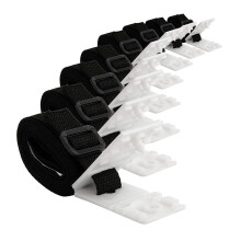 8pcs Pool Cover Straps Solar Cover Reel Straps for Above Ground Pools Secure Durable Attachment