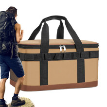 Large Insulated Cooler Bag with Waterproof Oxford Fabric for Picnic, Beach, Fishing, Travel