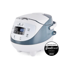 Yum Asia Panda Mini Rice Cooker With Ninja Ceramic Bowl and Advanced Fuzzy Logic (3.5 cup, 0.63 litre) 4 Rice Cooking Functions, 4 Multicooker