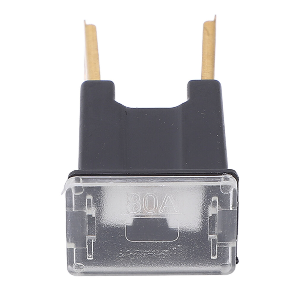 10Pcs Black Abs Brass Straight Male Terminal Fuse 80A 32V Replacement 6921383368744