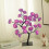 (Pink) Simulation Rose Tree Lamp USB Decorative LED Table Light Adjustable Branches Elegant Room Decor Gift 2