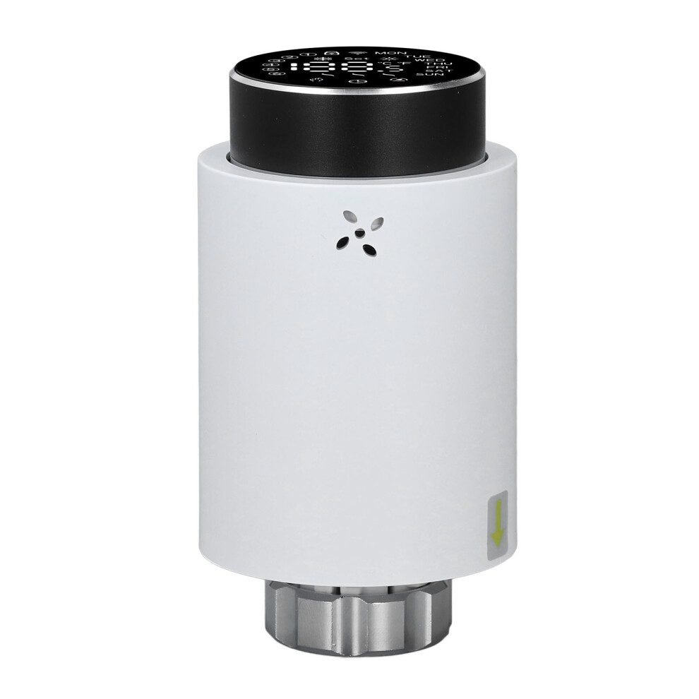 7-Day Programmable Thermostatic Radiator Valve App Control, Ip20 8401383368787