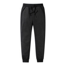 (5XL) Man Thermals Fleece Trousers Thickened Fleece Lined Casual Sports Trousers Winter-MXBC