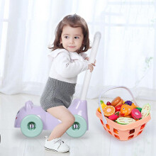 Toys Shopping Cart Kids Grocery Kitchen Pretend Play Food Accessories for Children Girls Boys New