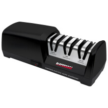 Electric Knife Sharpener with Diamond Abrasive, Professional 3Stage for 15Degree Blades