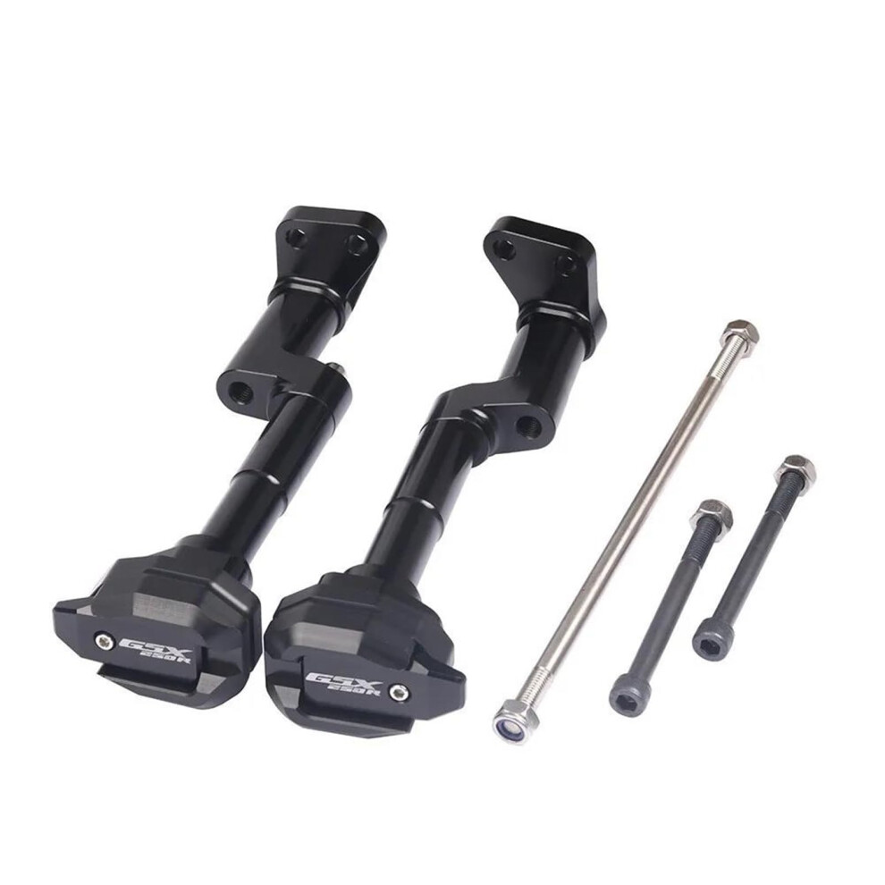 Motorcycle Frame Slider Crash Protector Cnc Engine Guard For Suzuki Gsx250r Dl250 Gw250 Black 9455672802079