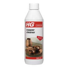 HG Copper Cleaner, Natural Shine Shampoo Polish & Protector for Copper, Brass & Bronze Metal Surfaces, Gentle Anti Tarnish Care & Protection ? 500ml