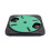 Dog Scratch Pad For Nails Round Rotating Scratch Board With Removable Green Snack Compartments 1