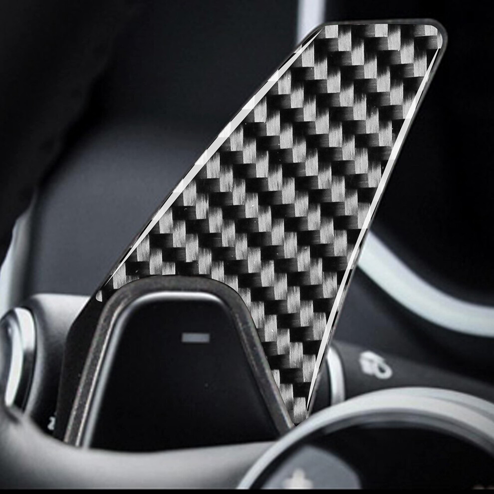 Carbon Fiber Gearshift Paddle Covers For Jaguar Fpace X761 20162020 Sporty Interior Trim 9070919956324