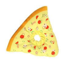 Cat Recovery Collar PizzaShaped Soft Cone for Cats and Small Dogs PostSurgery Protection