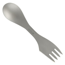 Titanium Spork 3in1 Camping Utensil Spoon Fork Knife Combo Lightweight Durable for Hiking Travel