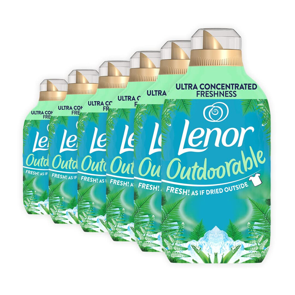New Lenor Outdoorable Fabric Conditioner 210 Washes, 6X490ml, Northern Solstice - Ultra Concentrated Freshness 8.00E+12