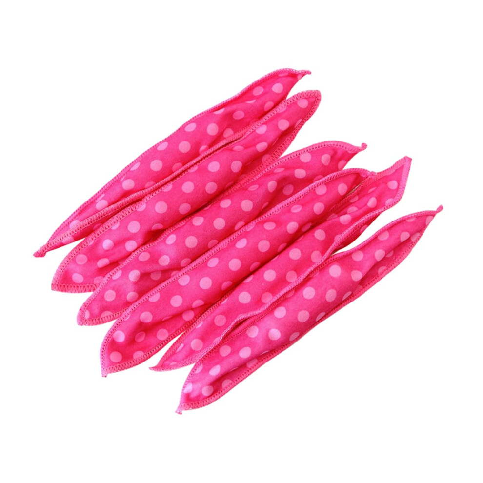 Hair Curlers 30pcs No Heat Sponge Rollers for Overnight Styling Soft Curlers for All Hair Types