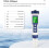 Water Quality Test Pen, pH Tester With Backlit Display, 014 pH Range, Calibration Function, For Home, Aquarium, Pool 4