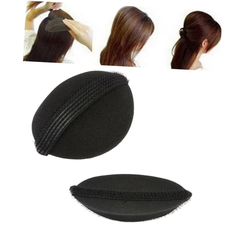 Hair Bump Insert Volume Hair Pad Set for Instant Crown Lift and Elegant Updo Styling