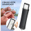 Fishing Hook Sharpener with Ceramic Retractable File for Bass and Trout, Compact and Efficient 2