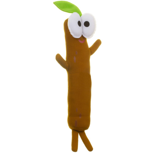 Hey Duggee Hey Duggee Singing Sticky Stick Stick Soft Toy, Brown 1