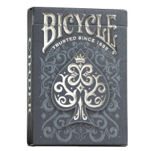 Bicycle Cinder Playing Cards - 1 Deck, Air Cushion Finish, Professional, Superb Handling & Durability, Great Gift For Card Collectors, Grey