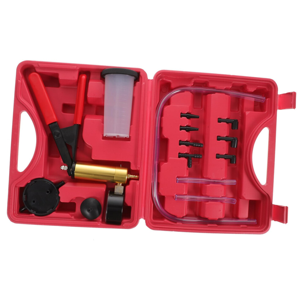 Brake Bleeder Kit With Handheld Vacuum Pump For Easy Brake Fluid Bleeding And Pressure Testing 9044945397987