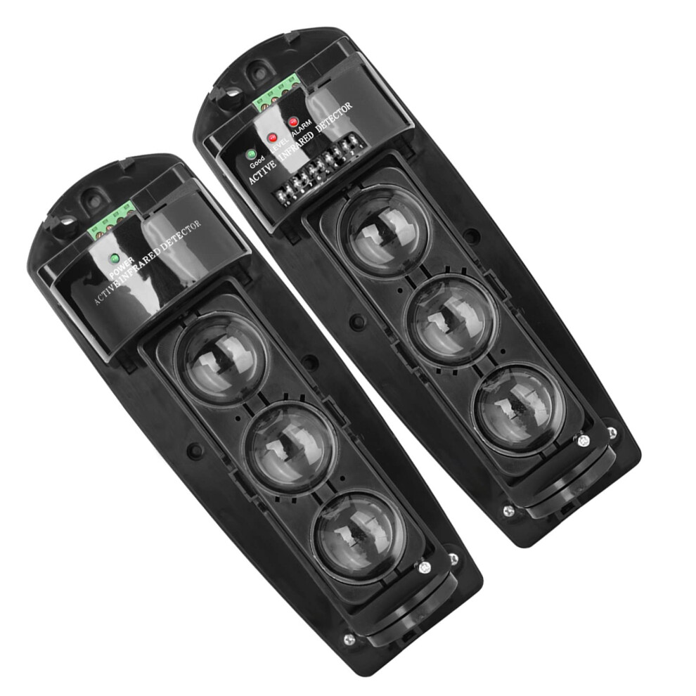 Infrared Beam Detector Triple Beam Security Sensor Adjustable Ir Sensitivity Fully Enclosed Abe250 9070919934995