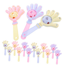 20pcs Colorful Reusable Plastic Hand Clappers Party Noise Makers for Kids and Adults Events
