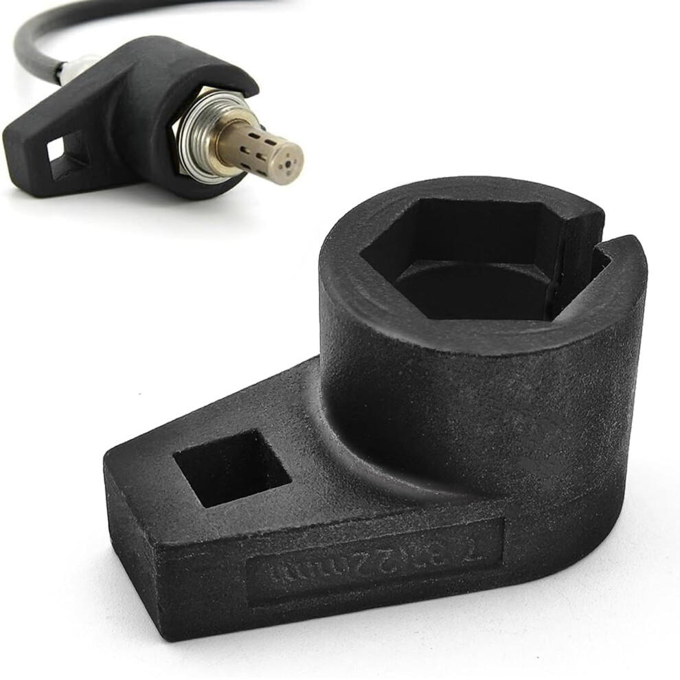 Offset Oxygen Sensor Socket 3/8Inch Drive 7/8Inch 22Mm Universal O2 Removal Tool Protects Wiring 9070919957642