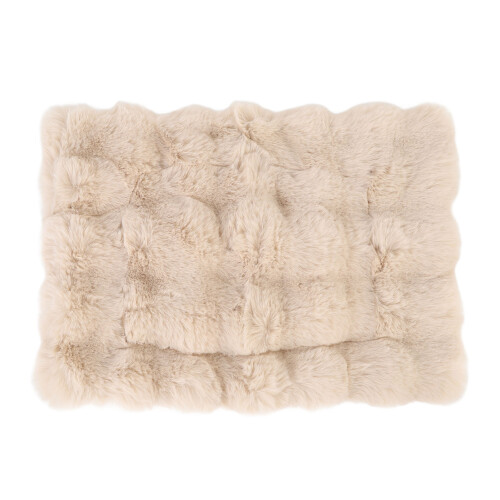 S 34x49cm Fluffy Pet Bed Pad Soft Plush Mat 1