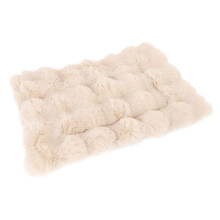 S 34x49cm Fluffy Pet Bed Pad Soft Plush Mat