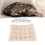 S 34x49cm Fluffy Pet Bed Pad Soft Plush Mat 5