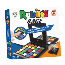 Ideal | Rubik's Race game: The ultimate 2 player Rubik's Challenge! | Two player Family Games | For 2 Players | Ages 7+