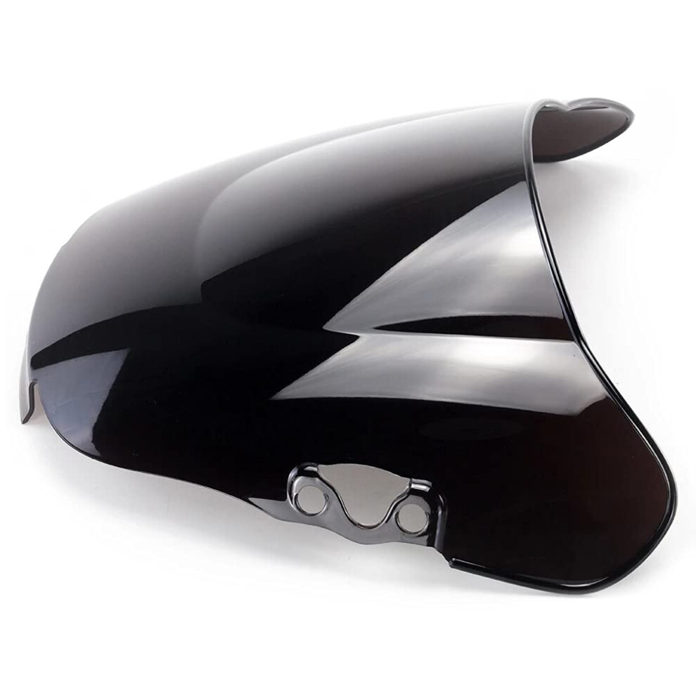 Abs Plastic Motorcycle Front Windscreen For Honda Cbr600f2 19911994 Wind Drag Reduction Black 9455672803779