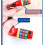 Combination Padlock with UShaped Long Shackle, DoubleLock Security, 7cm Beam, Red 4