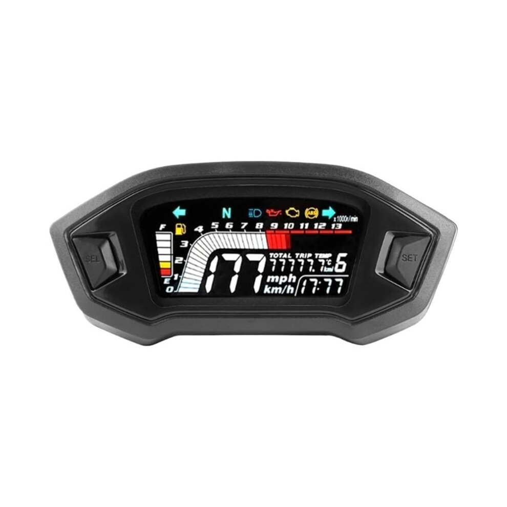 Motorcycle Digital Tachometer Speedometer Odometer Gauge For Honda Msx125 Abs Display 9044945399257