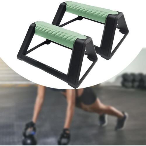 Push Up Bars with Non Slip Base and Ergonomic Grip for Home Workout 1