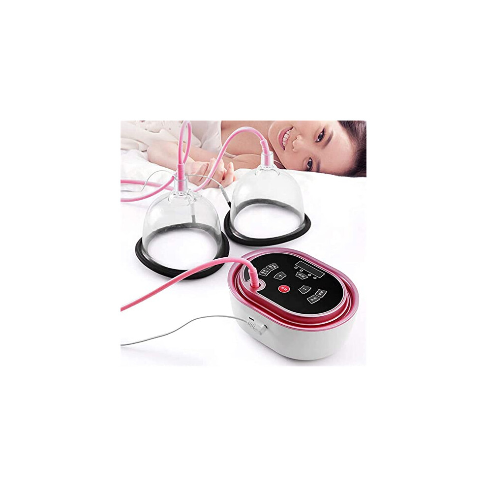 Breast Enlargement Massager with Dual Augmentation Modes, Vacuum Suction and Infrared Therapy B12.5CM